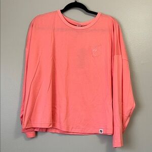 Women's Coral Long Sleeve Top